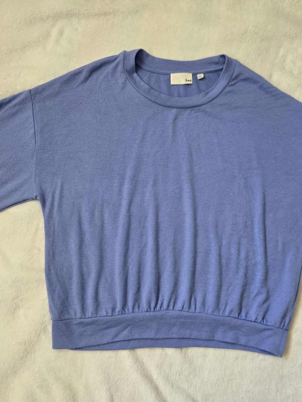 Wilfred Periwinkle Short Sleeve Knit Tee